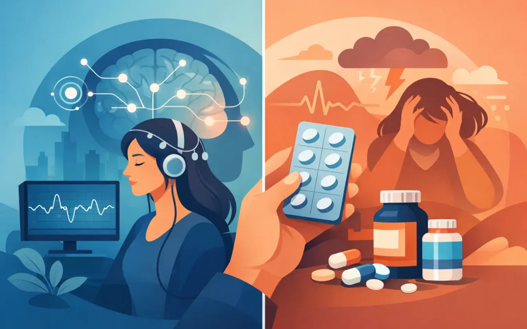 Neurofeedback vs Medication Anxiety for Relief